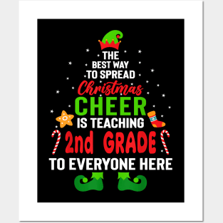 The Best Way to Spread Christmas Cheer Teaching 2nd Grade Posters and Art